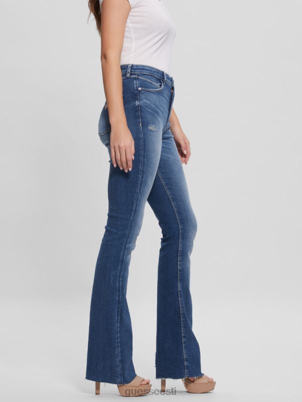 ökopopi 70ndate laienevad teksad kalitsükkel keskmine GUESS kehakate naised BB4BB44