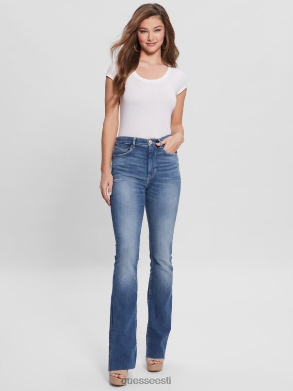 ökopopi 70ndate laienevad teksad kalitsükkel keskmine GUESS kehakate naised BB4BB44