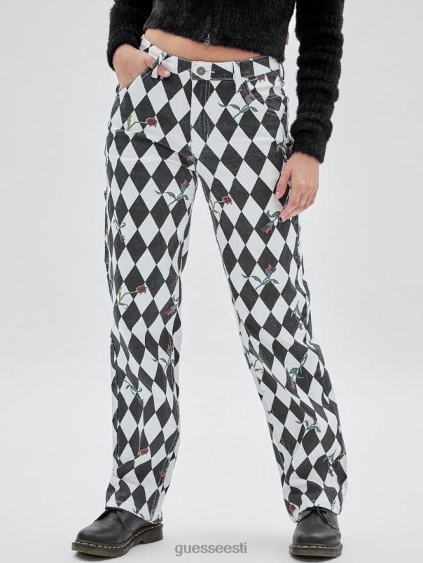 originaalsed teemantpuusepa teksad süsimusta multi GUESS kehakate naised BB4BB147