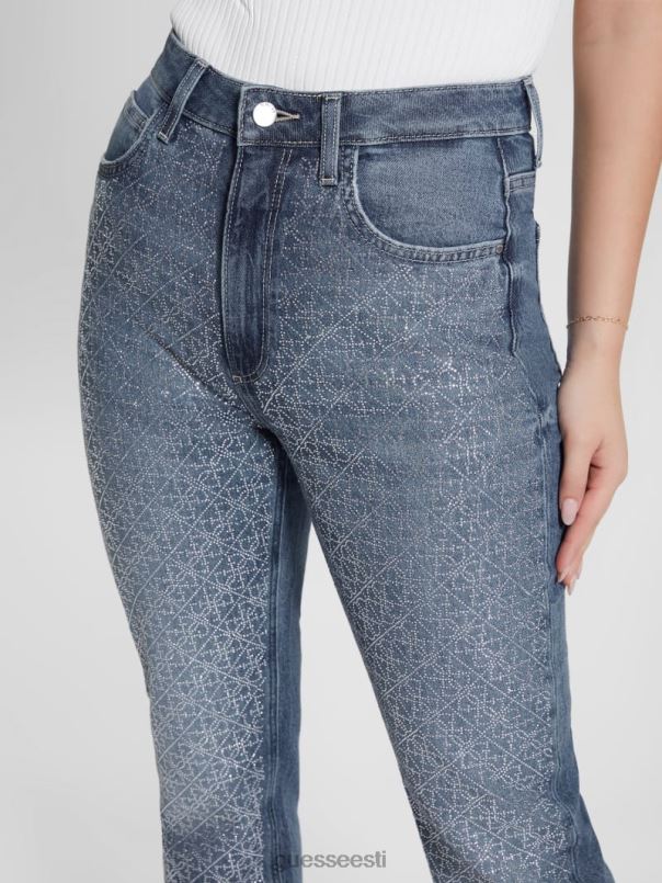 rhinestone quattro g mom teksad rännak GUESS kehakate naised BB4BB25