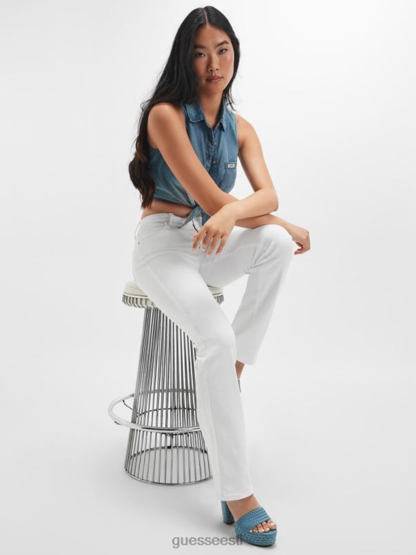 seksikad sirged teksad puhas valge GUESS kehakate naised BB4BB21