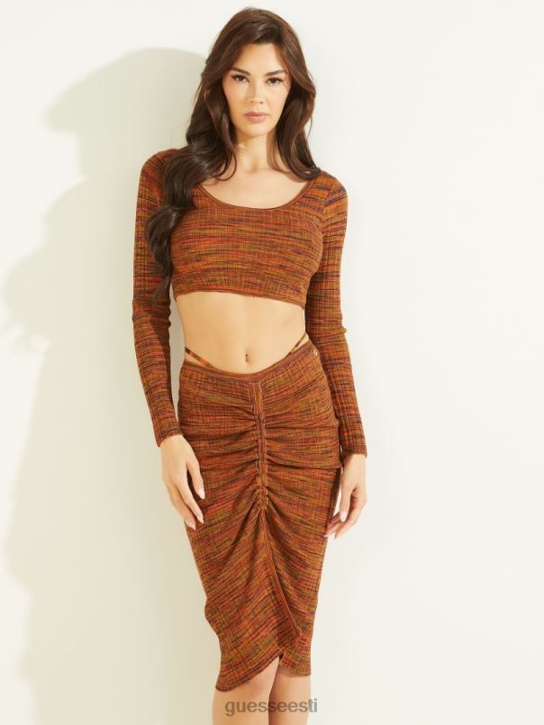 anika top sonoran punane multi GUESS kehakate naised BB4BB1249