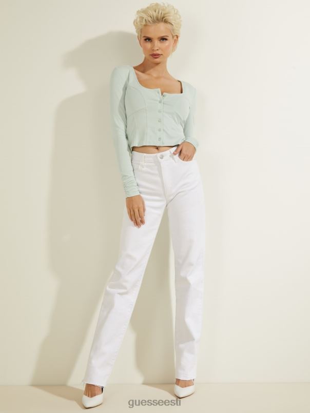 eco amori nööbiga top aaloe palm GUESS kehakate naised BB4BB1554