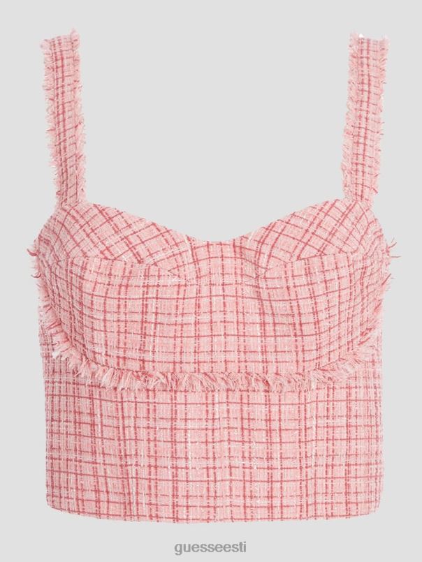 emily tweed top vintage põsepuna multi GUESS kehakate naised BB4BB1461