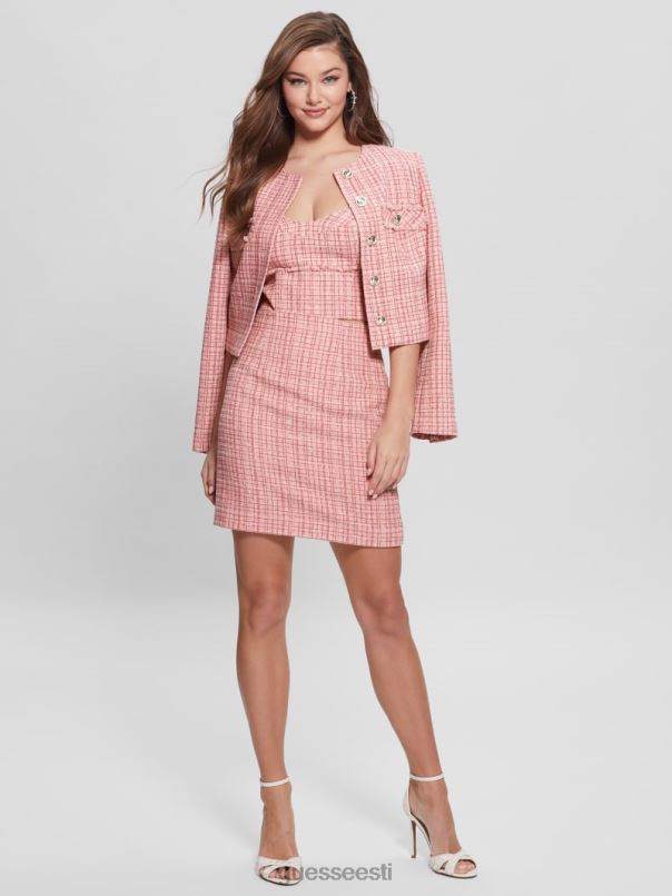 emily tweed top vintage põsepuna multi GUESS kehakate naised BB4BB1461