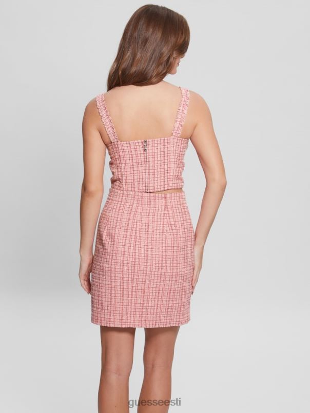 emily tweed top vintage põsepuna multi GUESS kehakate naised BB4BB1461