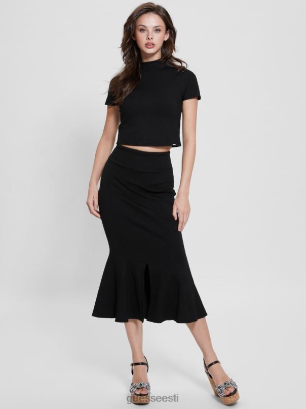 kilpkonnakaelusega crop top must GUESS kehakate naised BB4BB935