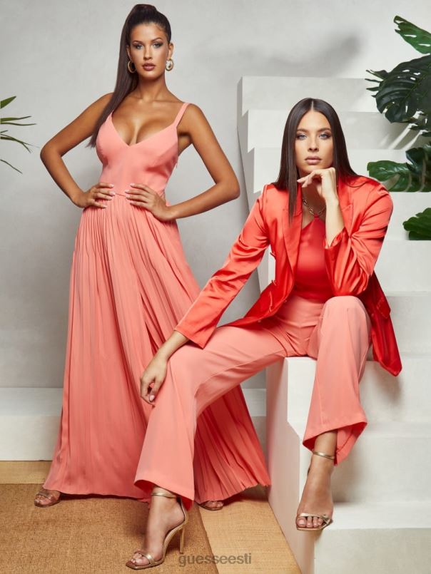 kipsist salli ülaosa särtsakas korall GUESS kehakate naised BB4BB1218