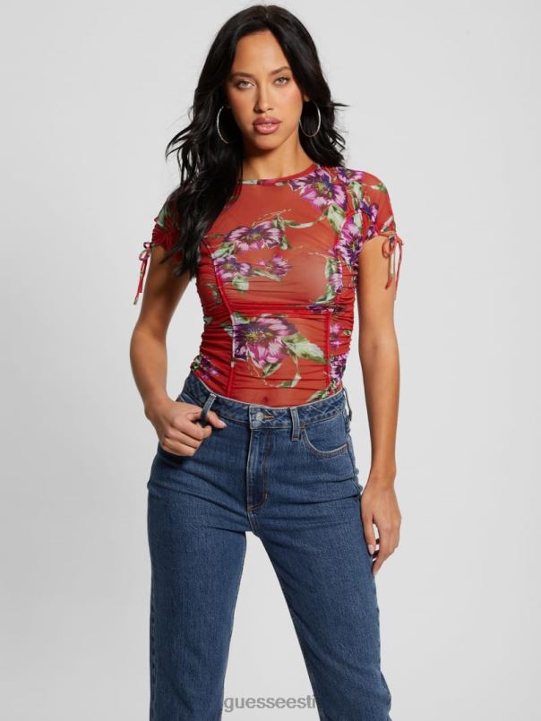 öko amaya shirred top terazza GUESS kehakate naised BB4BB975