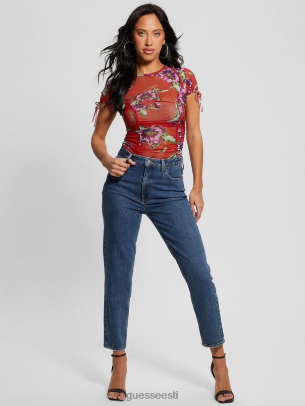 öko amaya shirred top terazza GUESS kehakate naised BB4BB975