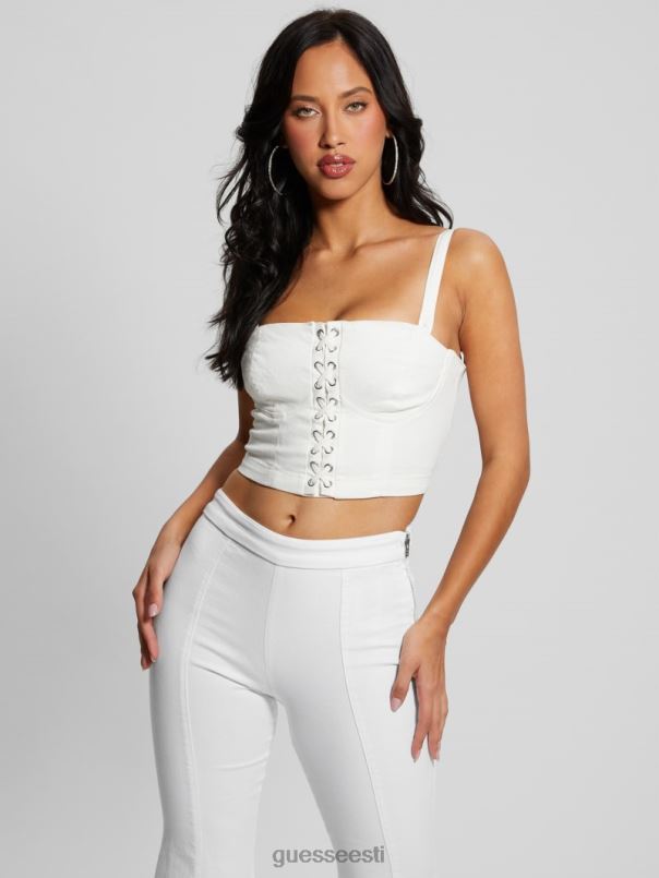 öko cecila rinnakatega topp puhas valge GUESS kehakate naised BB4BB991
