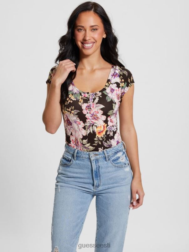 öko karla henley top ciaobella GUESS kehakate naised BB4BB1266