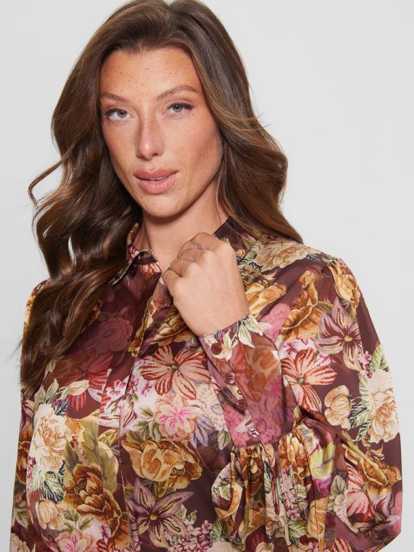 öko ronga võlu topp digivaibatrükk ma GUESS kehakate naised BB4BB1471