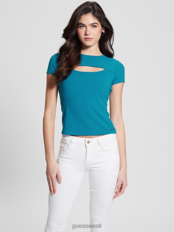 lana ribi ülaosa jahisadam sinine GUESS kehakate naised BB4BB1455