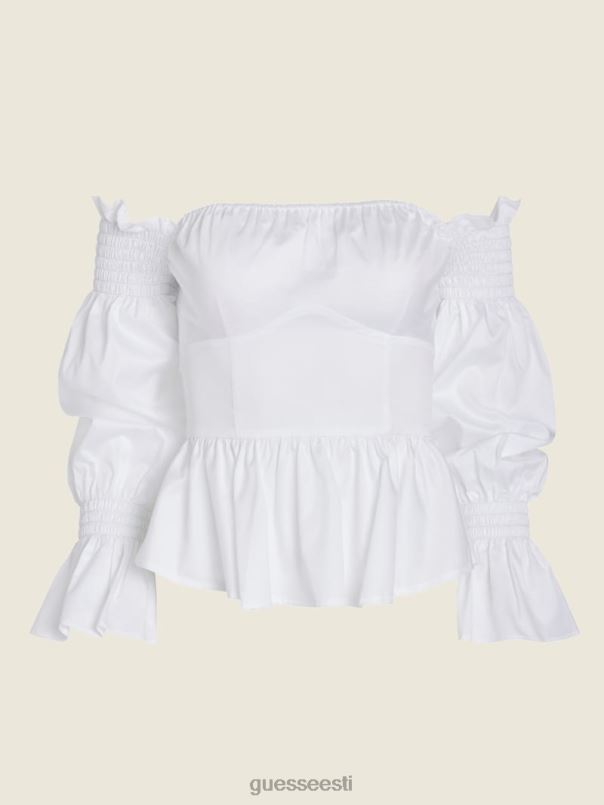 matti õlgadeta ülaosa puhas valge GUESS kehakate naised BB4BB1286