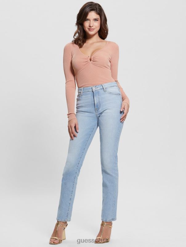 nicole kampsun top pulberroos GUESS kehakate naised BB4BB1433