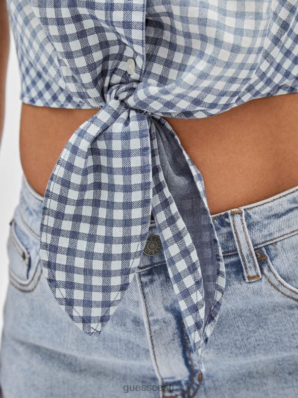 originaal hõlmiklipsuga esiosa öötaevasinine multi GUESS kehakate naised BB4BB1264