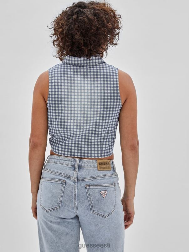 originaal hõlmiklipsuga esiosa öötaevasinine multi GUESS kehakate naised BB4BB1264