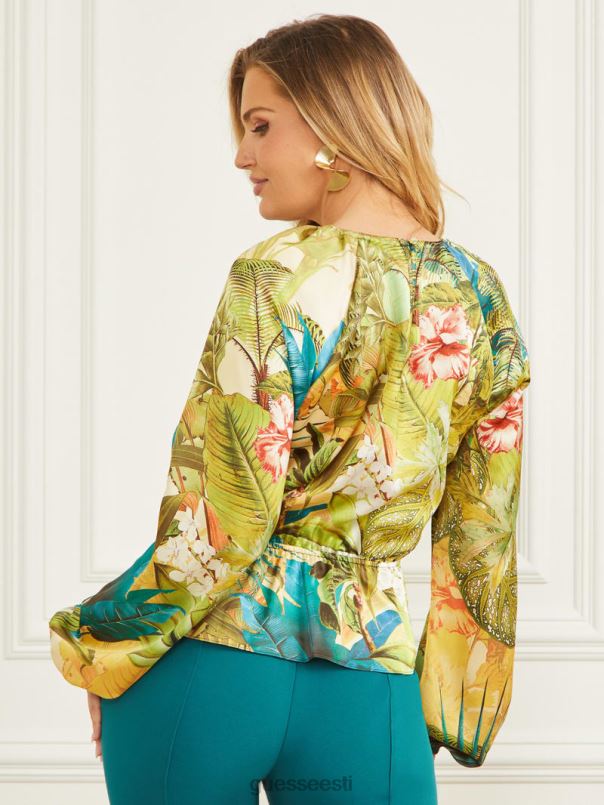 paige top pühamutrükk GUESS kehakate naised BB4BB1395