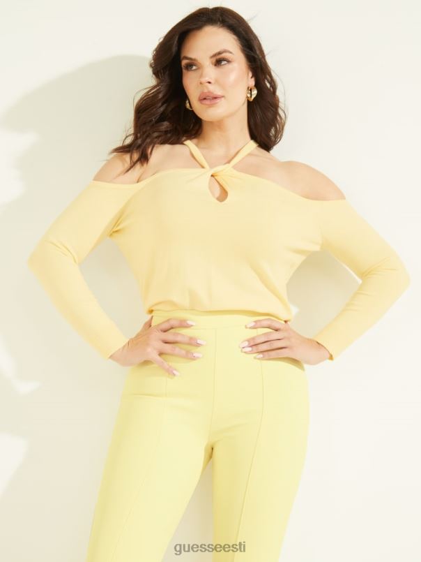 priya külmade õlgadega kampsun top maissiid GUESS kehakate naised BB4BB1388