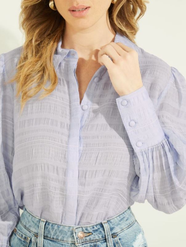 rav kortsus top hingamisteede sinine multi GUESS kehakate naised BB4BB1591