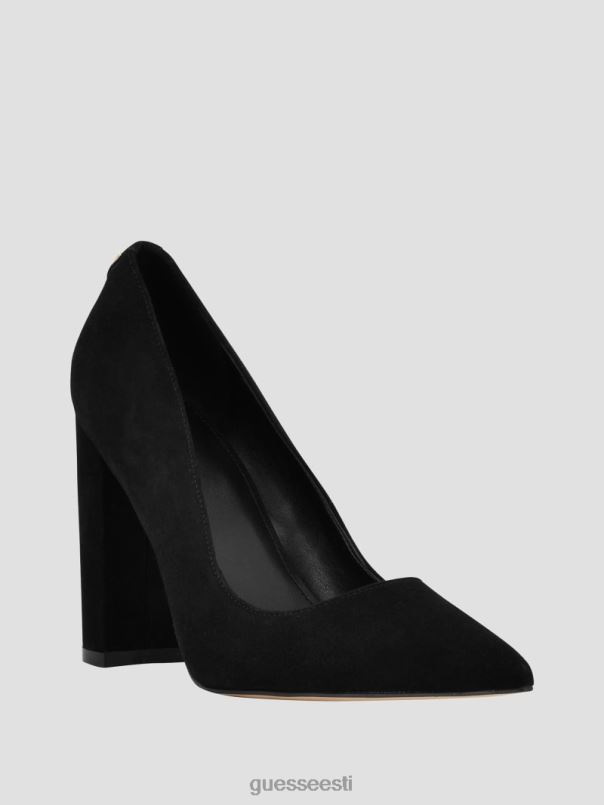 abagaili nahast kontsad must GUESS jalatsid naised BB4BB3425