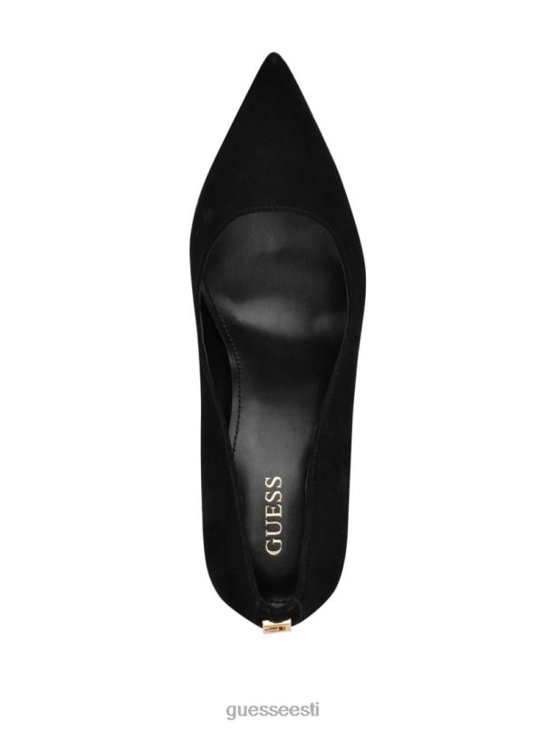 abagaili nahast kontsad must GUESS jalatsid naised BB4BB3425