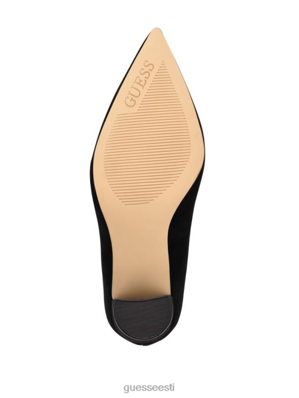 abagaili nahast kontsad must GUESS jalatsid naised BB4BB3425