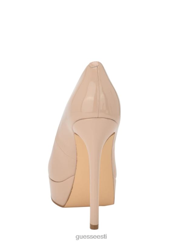 cacei peep-toe tikk-kontsad kerge naturaalne 110 GUESS jalatsid naised BB4BB3412