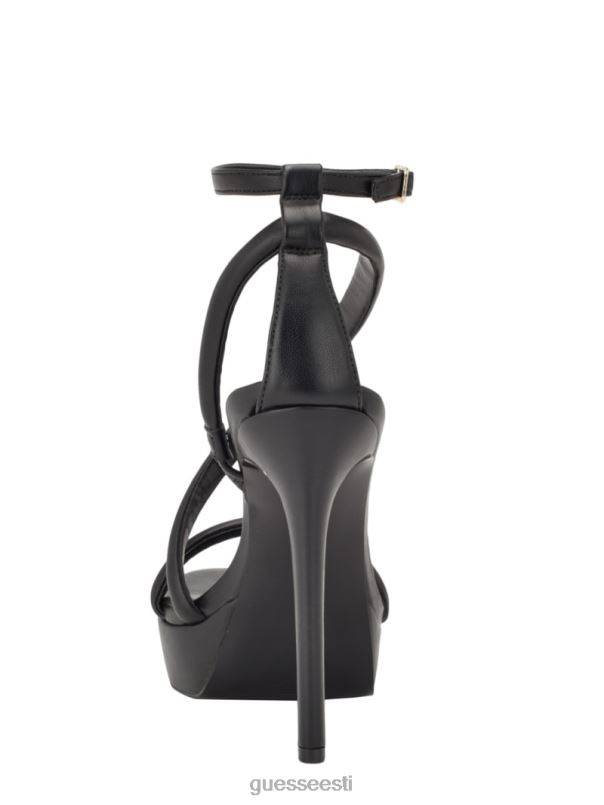 casilda rihmaga tikk-kontsad must GUESS jalatsid naised BB4BB3409