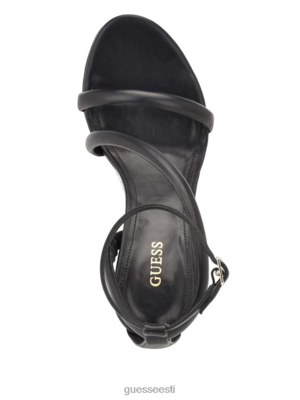 casilda rihmaga tikk-kontsad must GUESS jalatsid naised BB4BB3409