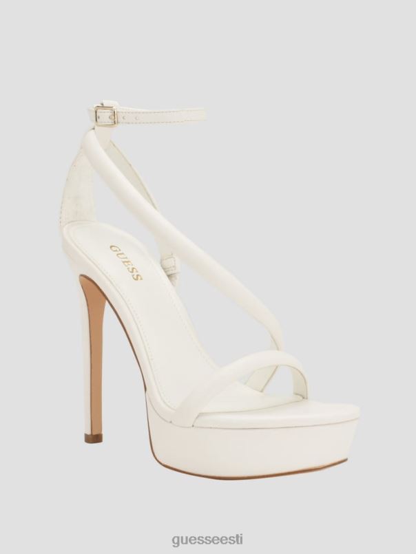 casilda rihmaga tikk-kontsad valge GUESS jalatsid naised BB4BB3408