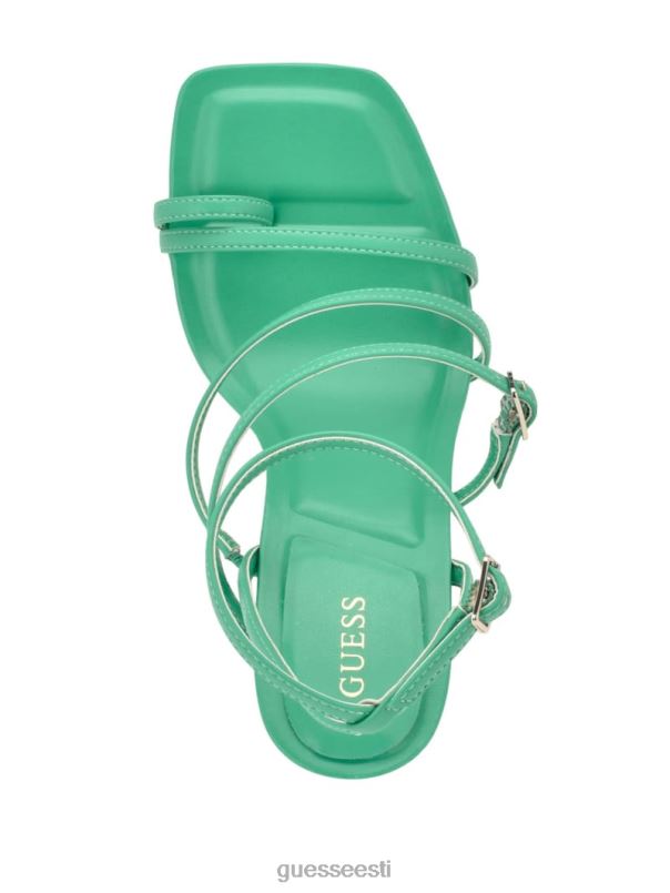 poltidega rihmaga tikk-kontsad heleroheline GUESS jalatsid naised BB4BB3433