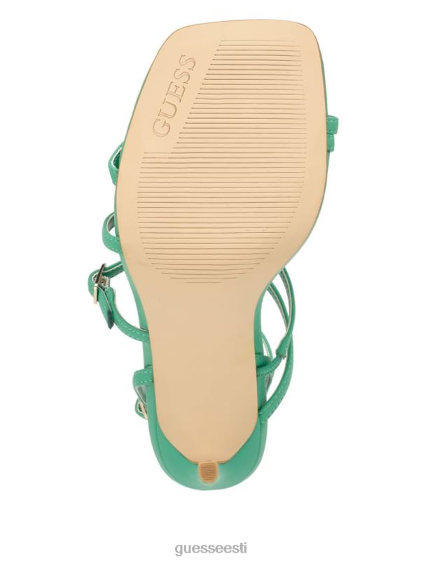 poltidega rihmaga tikk-kontsad heleroheline GUESS jalatsid naised BB4BB3433