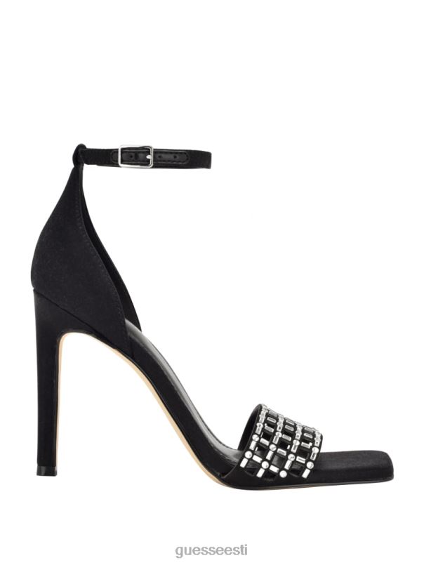 purjekivist puuri rihmaga kontsad must GUESS jalatsid naised BB4BB3492