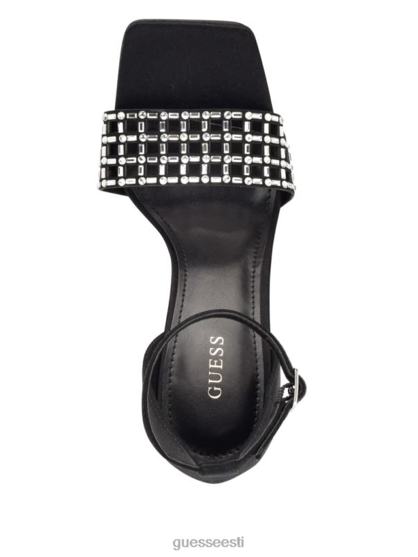 purjekivist puuri rihmaga kontsad must GUESS jalatsid naised BB4BB3492