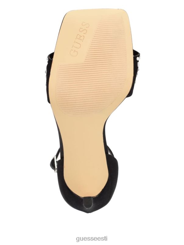 purjekivist puuri rihmaga kontsad must GUESS jalatsid naised BB4BB3492