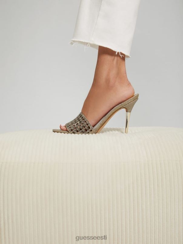 vingelt kivist puurihmaga kontsad kullast GUESS jalatsid naised BB4BB3434