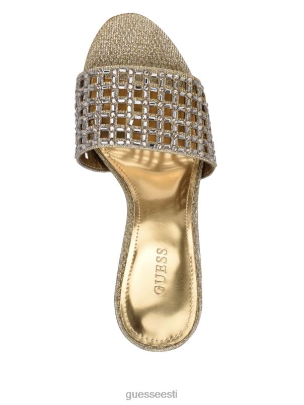 vingelt kivist puurihmaga kontsad kullast GUESS jalatsid naised BB4BB3434