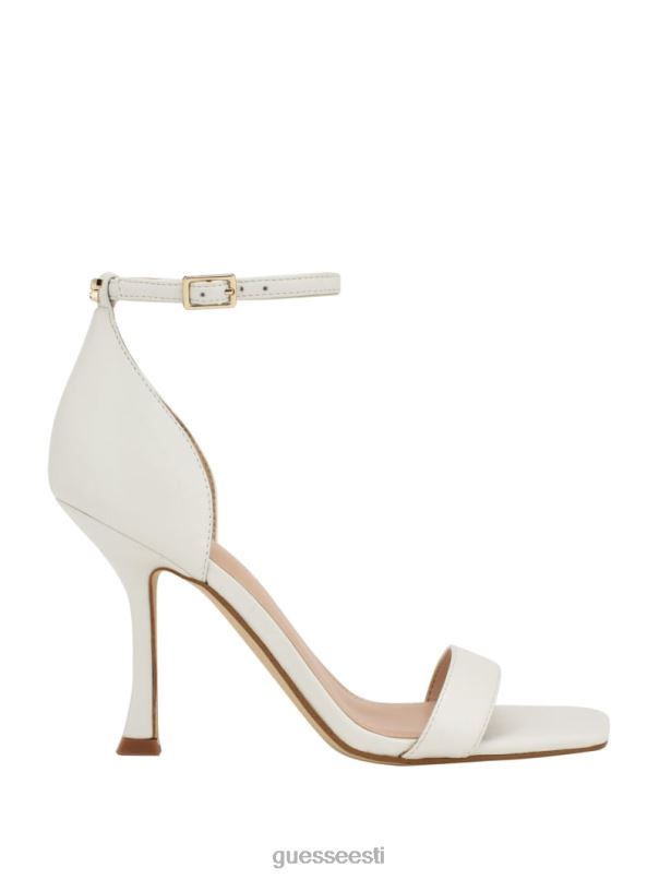 yaeli nahast kontsad valge grafiti GUESS jalatsid naised BB4BB3400