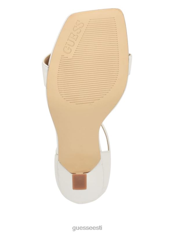 yaeli nahast kontsad valge grafiti GUESS jalatsid naised BB4BB3400