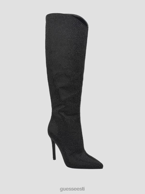 bralyn allover rhinestone saapad must GUESS jalatsid naised BB4BB3517