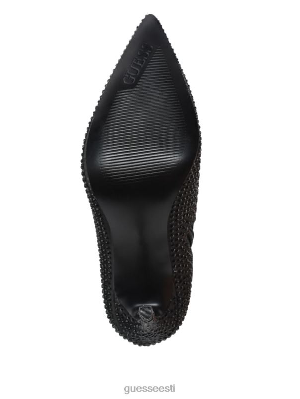 bralyn allover rhinestone saapad must GUESS jalatsid naised BB4BB3517