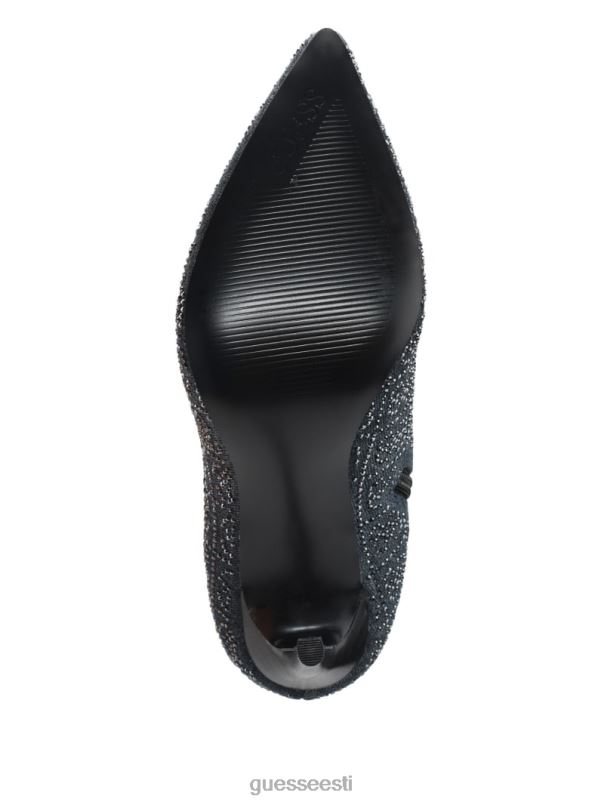 bralyn rhinestonest põlvikud saapad must GUESS jalatsid naised BB4BB3527