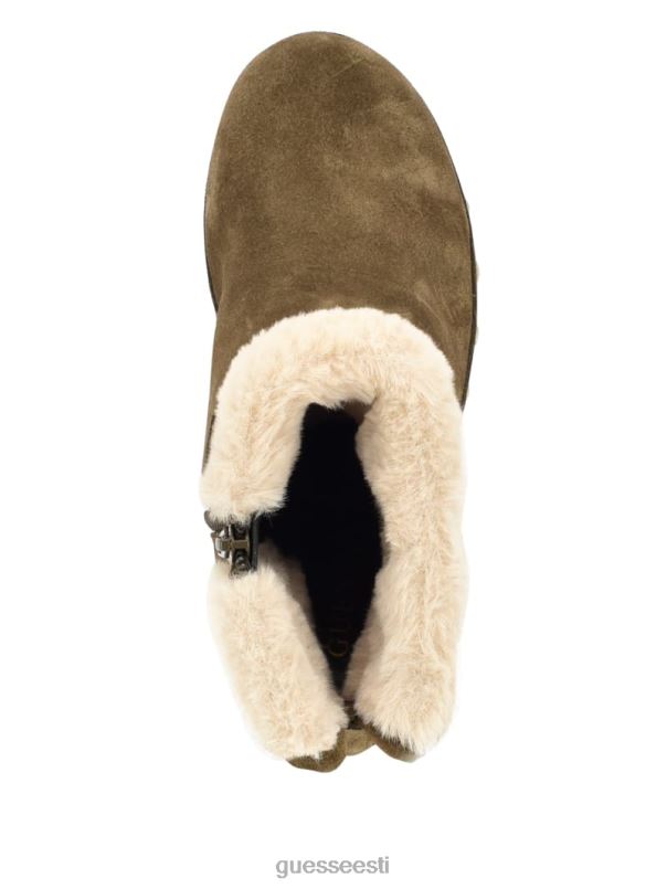 damina kunstkarusnahast voodriga papud keskmine roheline 310 GUESS jalatsid naised BB4BB3529