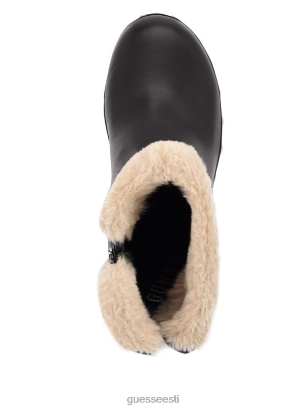 damina kunstkarusnahast voodriga papud must GUESS jalatsid naised BB4BB3530