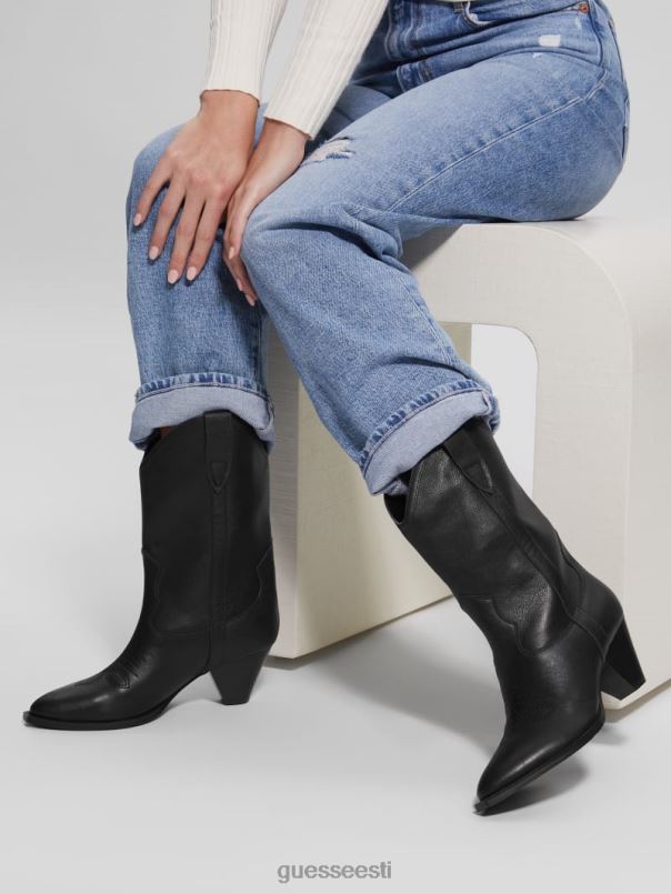 odilia kauboisaapad must GUESS jalatsid naised BB4BB3507