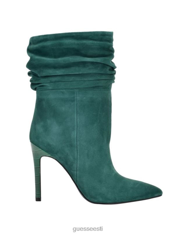 seljataga seemisnahast slouch bootie keskmine roheline 310 GUESS jalatsid naised BB4BB3516