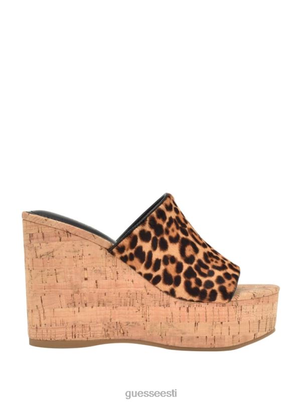 Jenise kiil sandaalid keskmine pruun GUESS jalatsid naised BB4BB3464