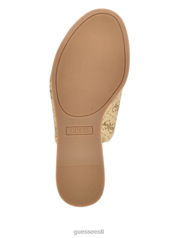 Jenise kiil sandaalid kullast GUESS jalatsid naised BB4BB3465